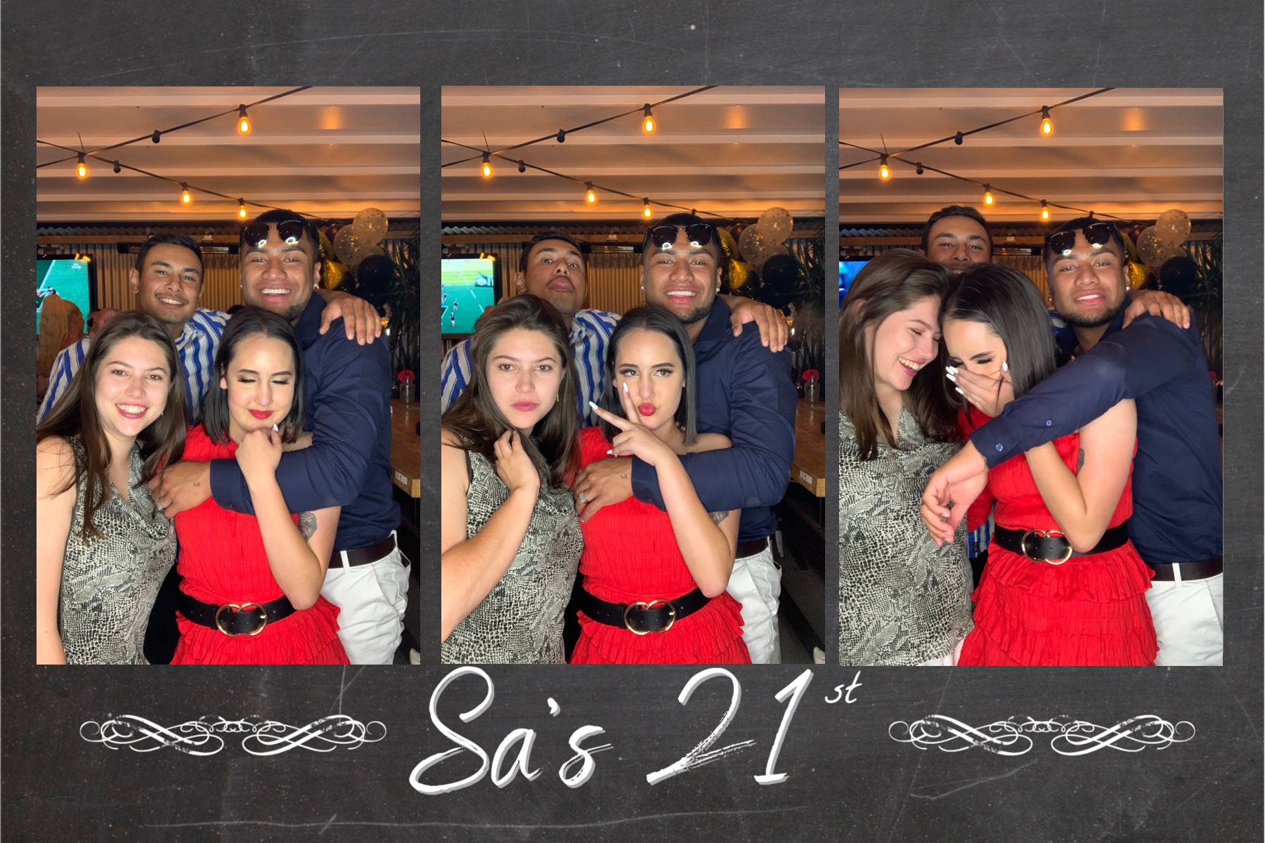 Sa's 21st | View more photos from the event at gallery.photobooth.co.nz/u/SelfieCentral/Sas-21st